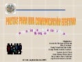 Pautas para una comunicación efectiva en el aula virtual
