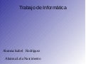 T Rabajo Isa Y Leia