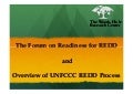 Tracy Johns - Forum on Readiness for REDD