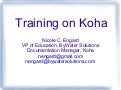 Training on Koha