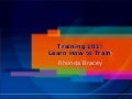 Training 101: Learn How to Train
