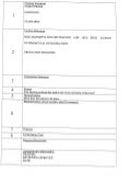 Training Outline