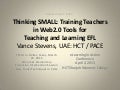 Training Teachers in Web2.0 Tools for Teaching and Learning EFL