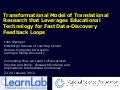 Tranformational Model of Translational Research that Leverages Educational Technology for Fast Data-Discovery Feedback Loops