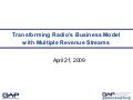 Transforming Radios Business Model With Multiple Revenue Streams