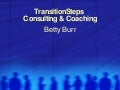 TransitionSteps Consulting and Coaching