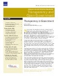 Transparency in Government