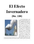 TRATADO EL MAESTRO SILENCIOSO "EL EFECTO INVERNADERO" No. 194