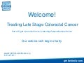 Treating late stage colorectal cancer   dr. saltz