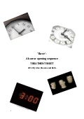Treatment Sheet For Opening Sequence