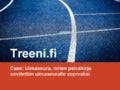 CASE: Treeni.fi päiväkirjan sovittaminen uintiin