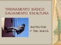 Treinamento Básico De Salvamento Em Altura Bombeiros