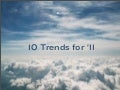 Digital Trends for 2011