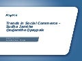 Trends in social commerce