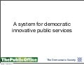 Democratic innovation
