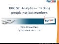 Analytics - Tracking people and not just numbers by Nitin Chowdhary