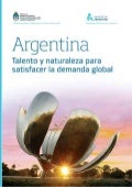 Tríptico 10 razones para invertir en Argentina
