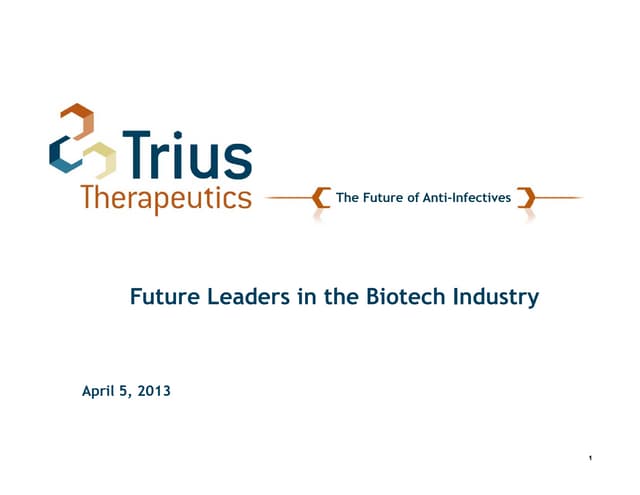 Future Leaders in the Biotech Industry