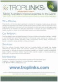 TropLinks Who We Are