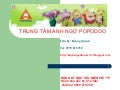 Trung tâm tiếng Anh trẻ em POPODOO tại Việt Nam