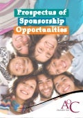 AoC Charitable Trust Sponsorship Opportunities