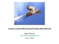 Lessons Learned Birthing and Building Web Start­Ups