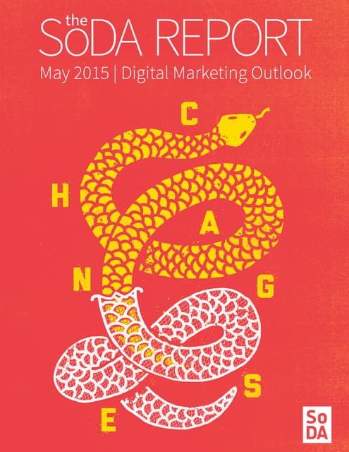 The SoDA Report (Volume 1, 2015)