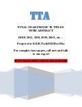 IEEE final year projects  in chennai,MATLAB projects in chennai,Engineering Projects for B.E M.E Bsc Msc MCA,Ns2 projects in chennai,.Net projects in chennai,IEEE 2011 titles,IEEE 2012 titles, IEEE 2011 2012 abstracts,Knowledge and Data engineering projec