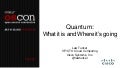 OpenStack Quantum Network Service