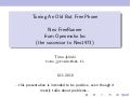 Tuning an old but free phone - Timo Jyrinki