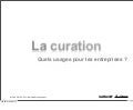 La curation, Quels usages pour les entreprises ?