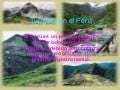 Turismo En El Perú