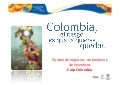 Ponencia Congreso Turismo: Turismo negocios caso Colombia