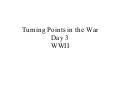 Turning Points Pp   Upload