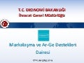 EKONOMİ BAKANLIĞI/ TURQUALITY SUNUMU