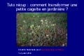 Tuto récup : comment transformer une petite cagette en jardinière ?
