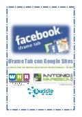Pagina Facebook: utilizzo di un iframe tab e di google sites per costruire un welcome site [tutorial]