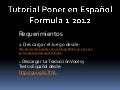 Traduccion Formula 1 2012 Español Voces y Textos Guia