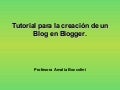 Tutorial Blogger