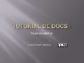 Tutorial de docs I nueva interfaz