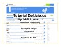 Tutorial Delicious