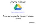 Tutorial googledrive