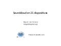 Soundcloud en 21 diapositivas
