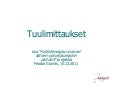 Feodor Gurvits 15.12.2011: Tuulimittaukset