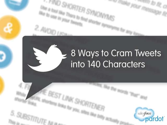 8 Ways to Cram Tweets into 140 Char...
