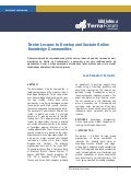 Twelve lessons to Develop and Sustain Online Knowledge Communities