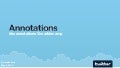 Twitter API Annotations
