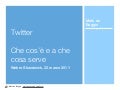Twitter (per chi non c&rsquo;era)