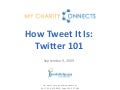Twitter 101
