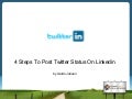 Twitter 2 LinkedIn